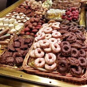 Desserts in Barcelona Spain