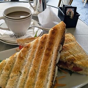 Lunch on the island of Capri Italy