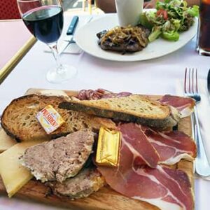 Lunch in Paris France