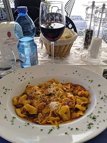 Lunch in Sanremo Italy