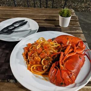 Dinner in Milan Italy