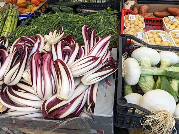 Produce at Campo dei Fiori in Rome Italy