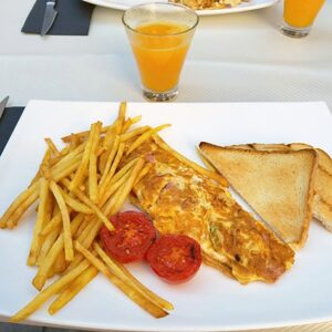 Breakfast in Barcelona Spain