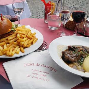 Lunch in Paris France