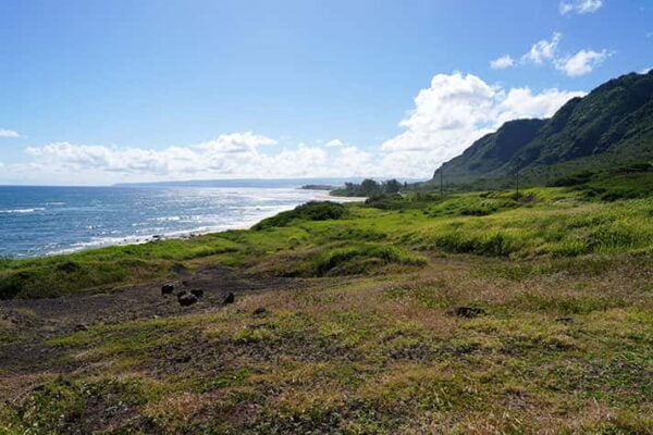 Scenic view of Honolulu Hawaii coast