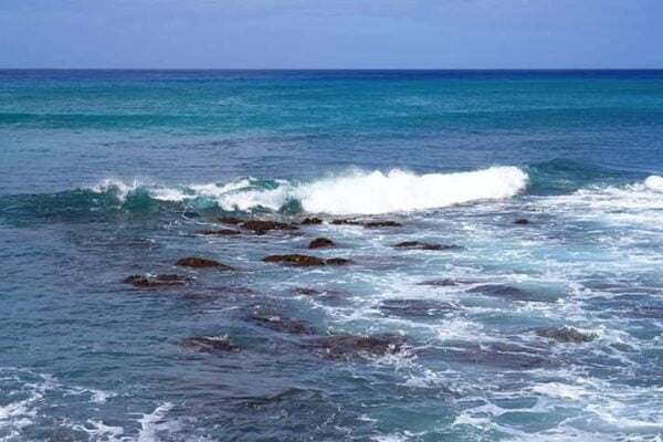 Scenic ocean view in Honolulu Hawaii