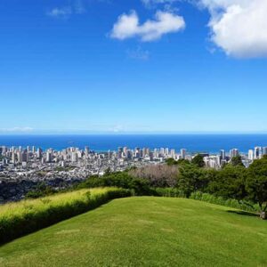 Scenic view of Honolulu Hawaii