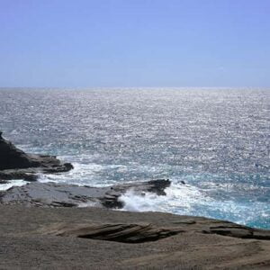 Scenic coast view in Honolulu Hawaii