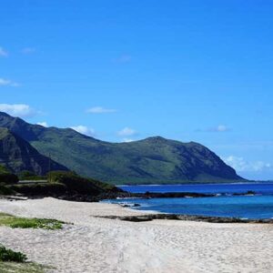 Scenic view on Oahu Hawaii