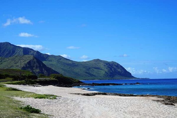 Scenic view on Oahu Hawaii