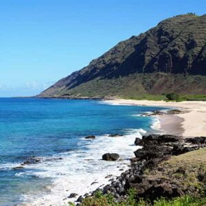 Scenic view on Oahu Hawaii