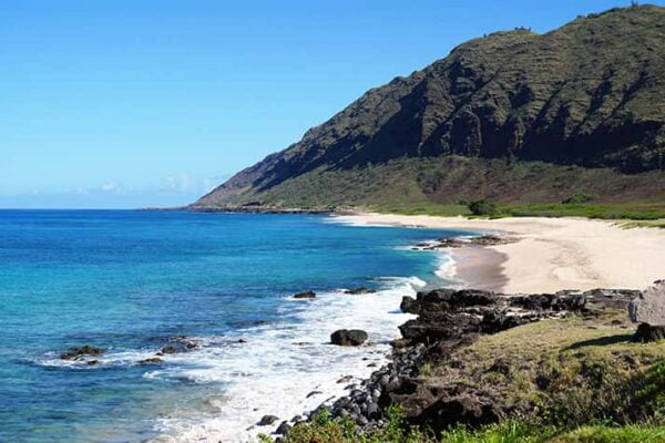 Scenic view on Oahu Hawaii