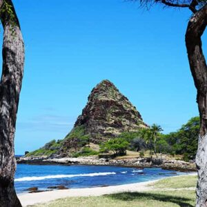 Scenic view on Oahu Hawaii