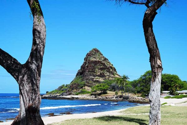 Scenic view on Oahu Hawaii