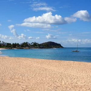 Scenic view on Oahu Hawaii