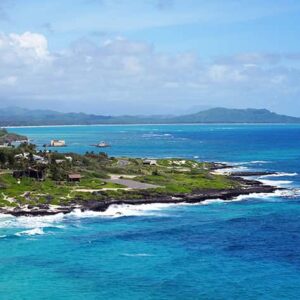 Scenic view of Honolulu Hawaii coast