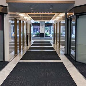 Elevator hallway in Honolulu Hawaii