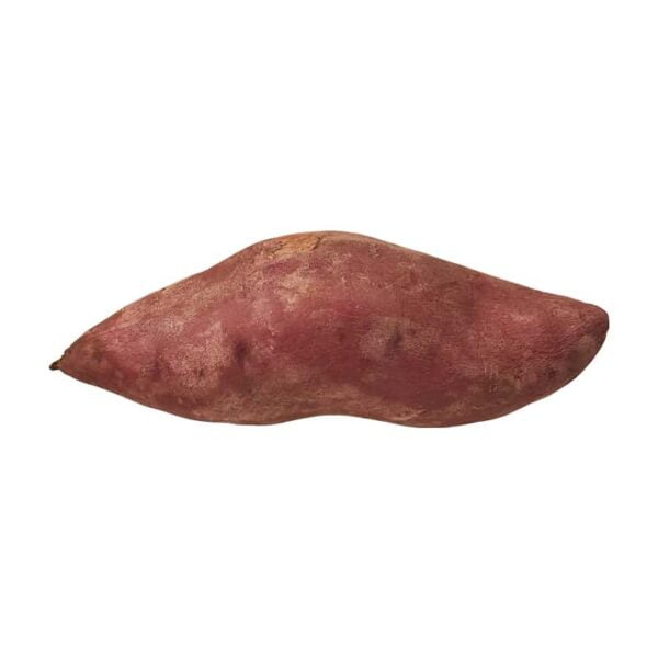 Yam on a white background