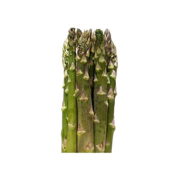 Asparagus on a white background