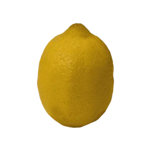 Lemon on a transparent (no) background