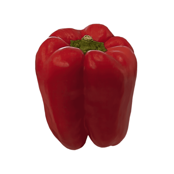 Red Bell Pepper on a transparent (no) background