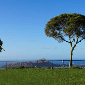 Scenic view of Honolulu Hawaii
