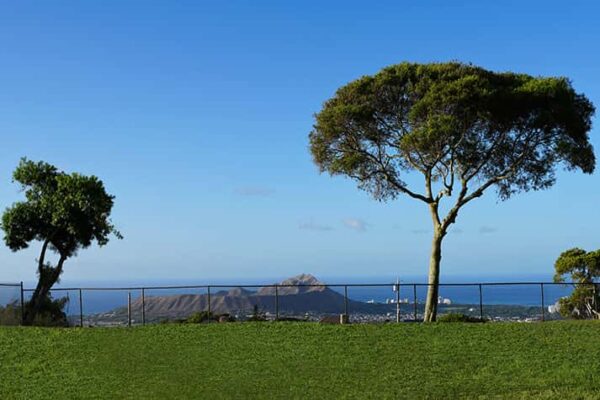 Scenic view of Honolulu Hawaii