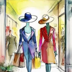 Mannequins #3 Digital Art