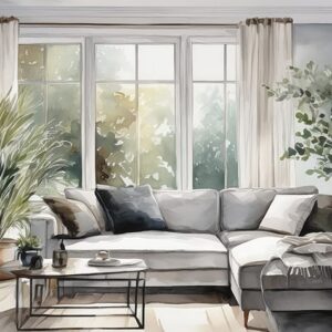 Living Room #4 Digital Art