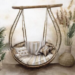 Wabi Sabi Decor Digital Art