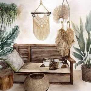 Wabi Sabi Decor Digital Art