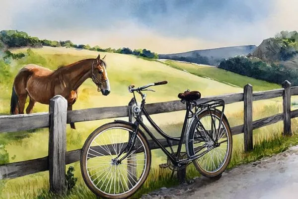 Bicycle Digital Art