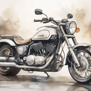 Motorcycle Digital Art