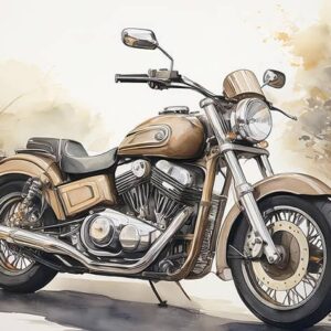 Motorcycle #2 Digital Art